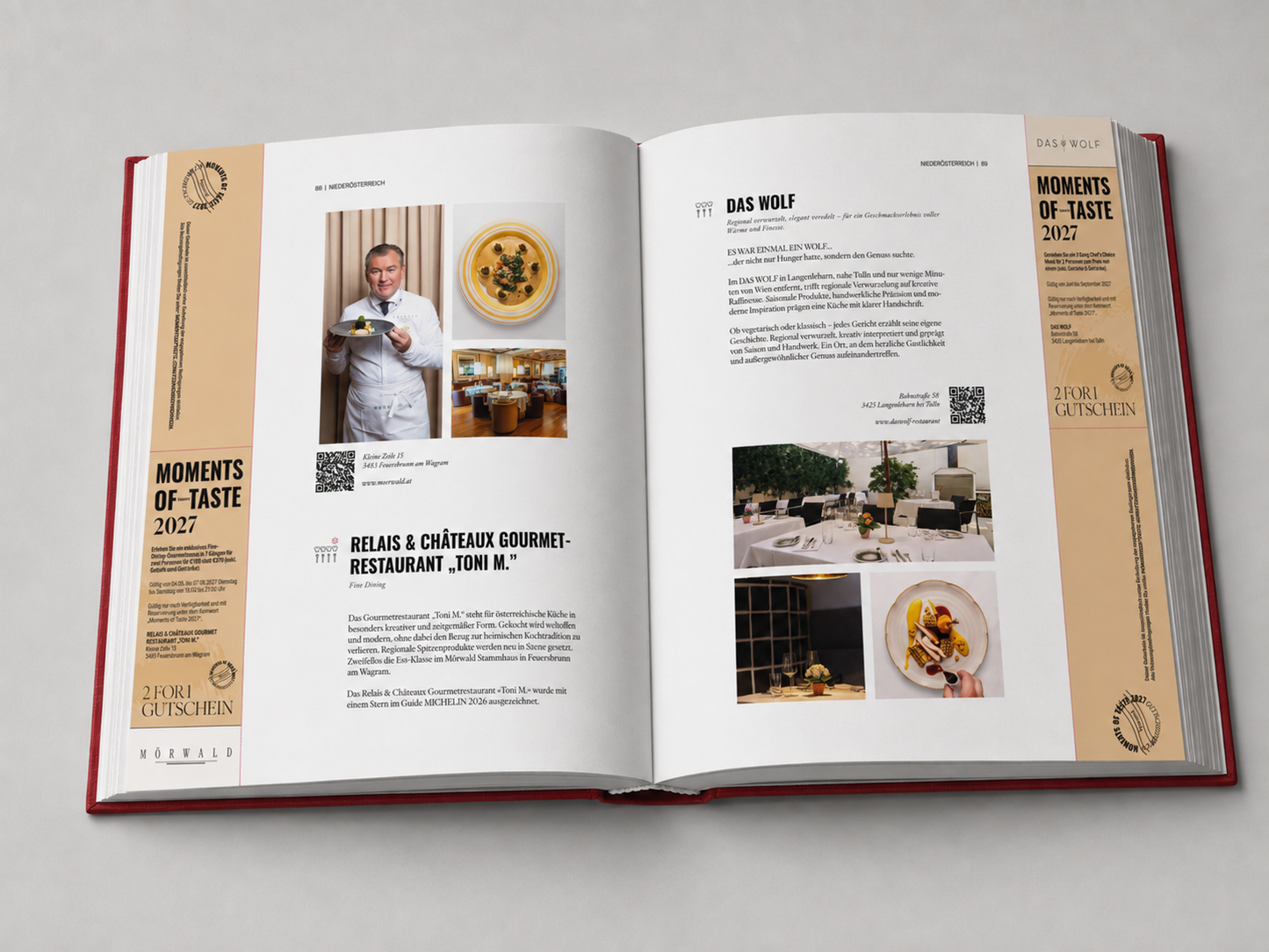 Moments of Taste 2027 + kostenloses Exemplar 2026