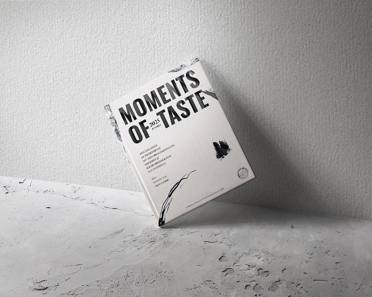 2for1 Gutscheinbuch "Moments of Taste 2025"